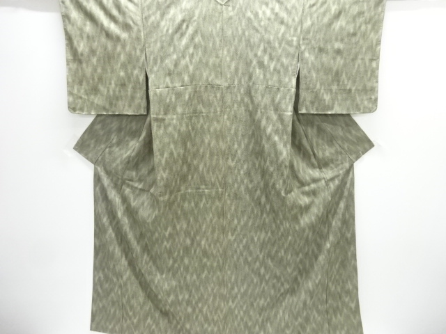 JAPANESE KIMONO / UNUSED KOMON / SILK / ABSTRACT PATTERN